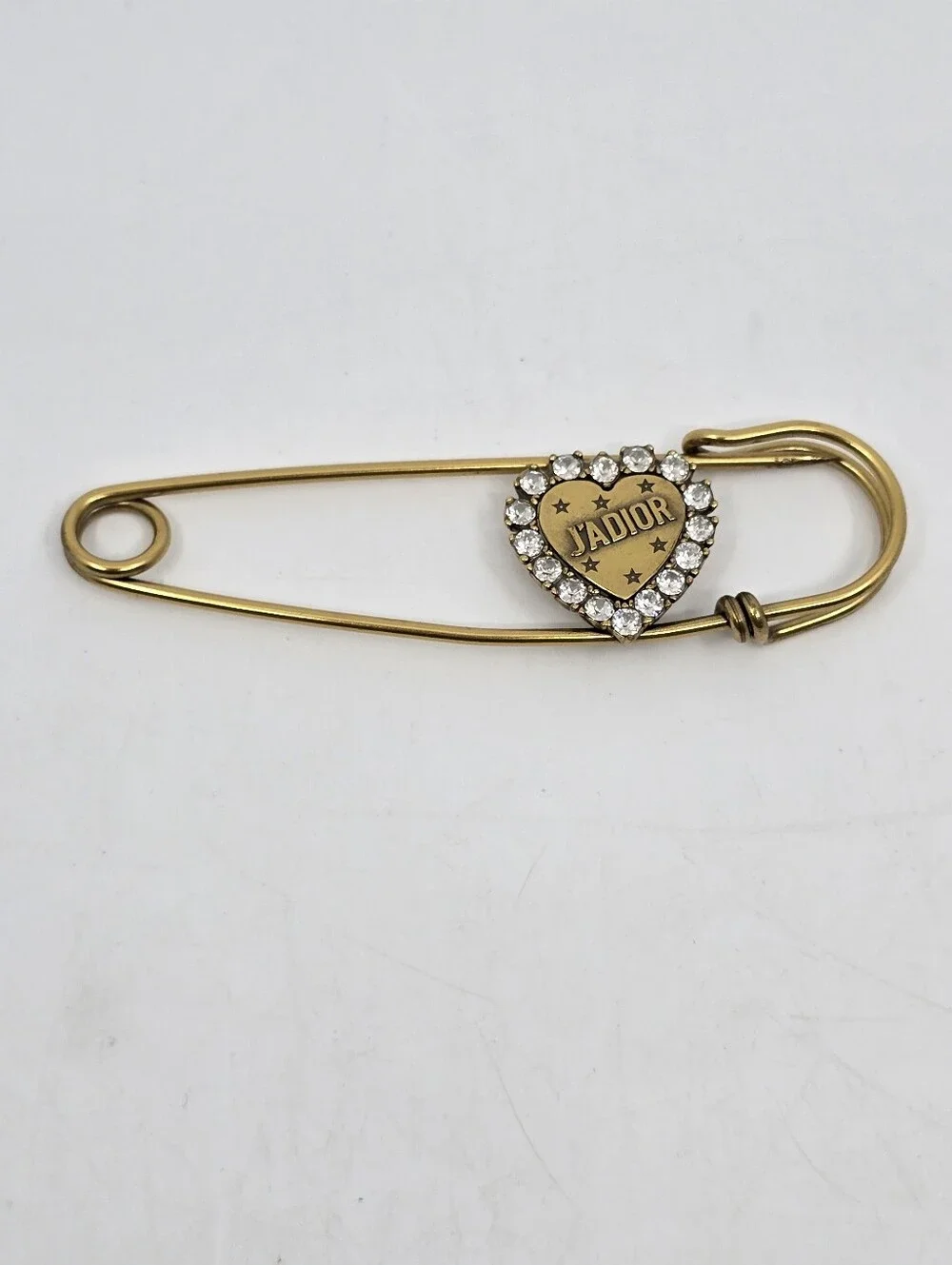 Christian Dior J'Adior Safety Pin Brooch